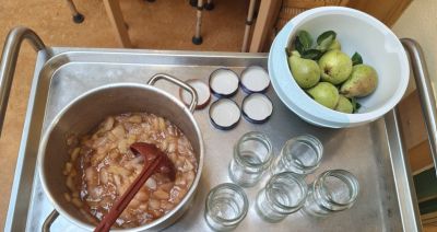 Apfel- und Birnenkompott eingekocht – Bild 1